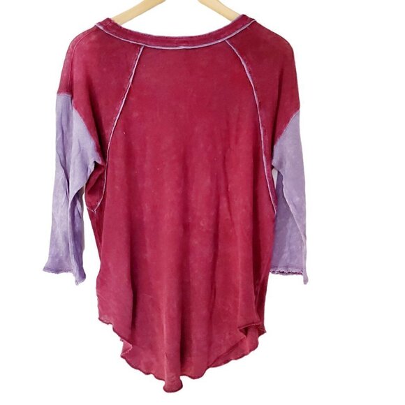 FREE people casual solid summer red pullover women's tops size XS - Picture 2 of 10